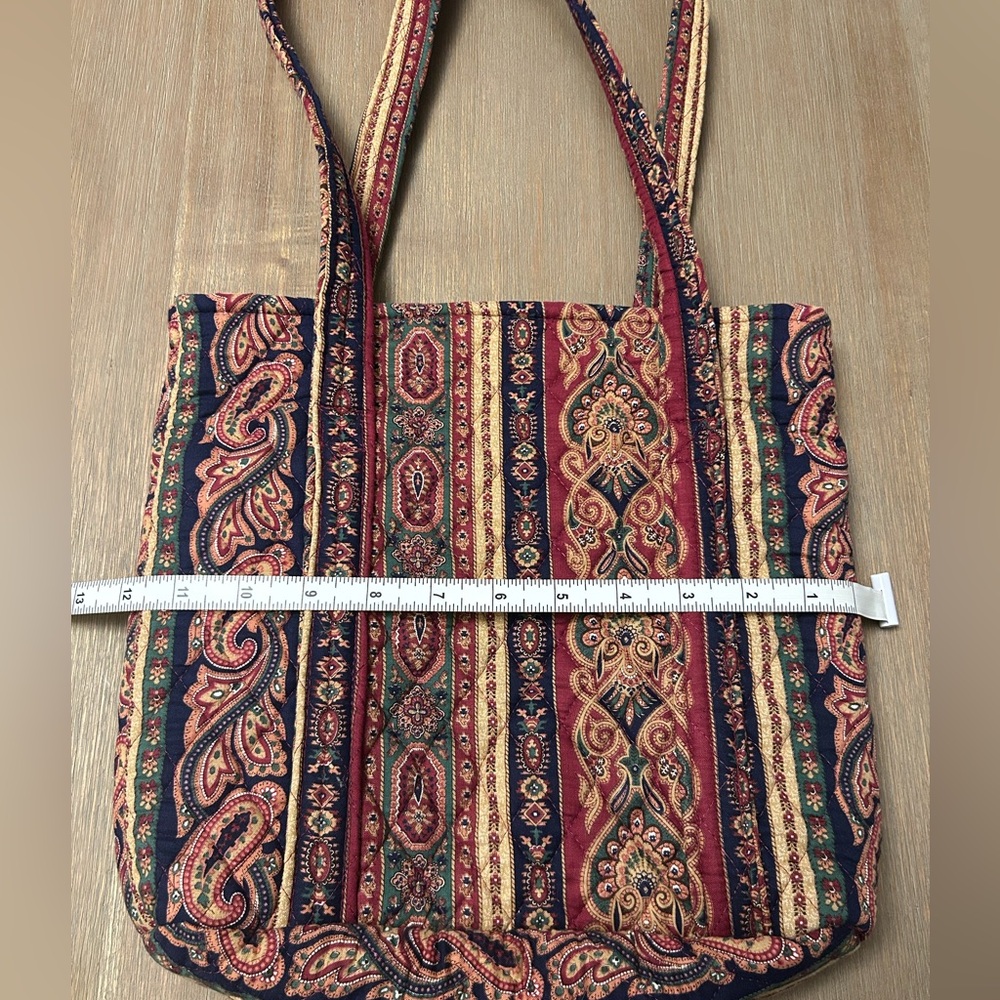 Vera Bradley 1987 Paisley Tote Bag - Picture 3 of 6